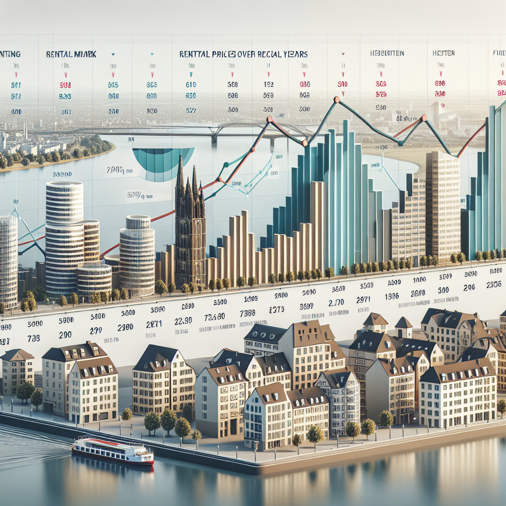 Mietspiegelentwicklung Düsseldorf Flehe in den letzten Jahren